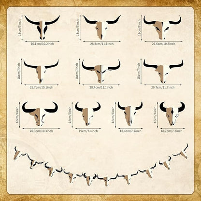 Hooqict Western Cowboy Rodeo Party Banner Western Birthday Party Decorations - Image 2