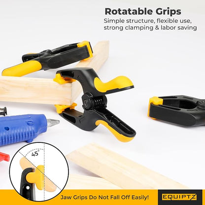 EQUIPTZ 6 inch Spring Clamps Heavy Duty - Image 4