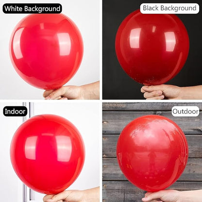 Red and Black Balloons, Thick & Durable, - Image 4