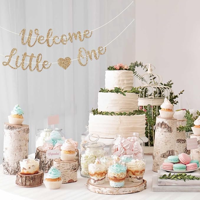 Pre-Strung Welcome Little One Banner - Image 4