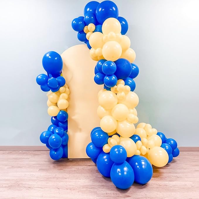 Jobkoo Nude Balloons, 12 Inch 30 Pcs Beige Balloon Retro Apricot Neutral Latex - Image 4