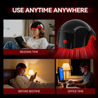 Red Light Therapy for Hair Growth, Laser Cap Red Light Higher Dose for Hair Regrowth FDA Cleared for Hair Loss Treatment LLLT Hair Thinning & Alopecia for Men Women