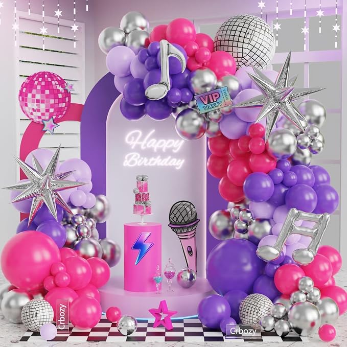 153Pcs Music Hunter Balloon Arch Kit by Unknown