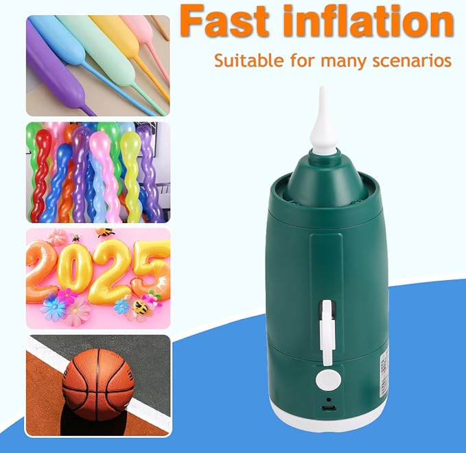 Rechargeable Cordless Portable Electric Balloon Pump - Image 8
