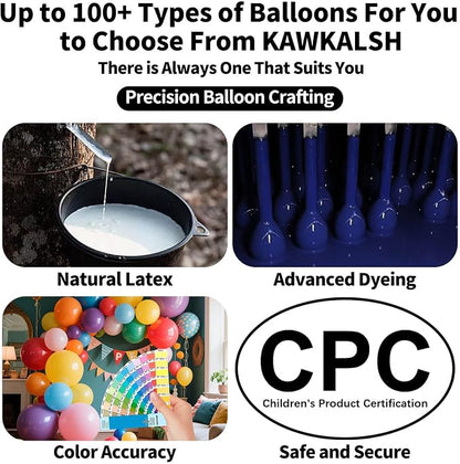 Navy Blue Balloon Arch Kit 111Pcs 18 12 5 Inch Latex Party Balloons Garland - Image 2