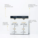 pH Plex Step 3 - Nourishing Hair Treatment Mask: Fortifies Coloring & Bleaching Effects, Salon Quality at Home - 1 Double Sachet