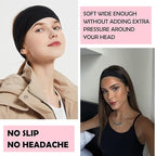 Multicolor Headbands Pack - 08 Elastic, Trendy Boho Headbands for Women, Girls, Exercise & Yoga (Spring)