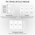 ILES FORMULA Signature Collection Discovery Set – Hydrating Trial Size Shampoo & Conditioner w/Sample Finishing Serum Blow Dry Cream for Dry, Damaged, Frizzy Hair - Salon Grade Hair Care Sampler