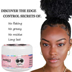Goiple 8.25 OZ Edge Control Wax for Women, Non-greasy Edge Smoother, Hair Gel for All Hair Types, No Flaking, Extra Strong Hold Water-based Edge Stay Gel