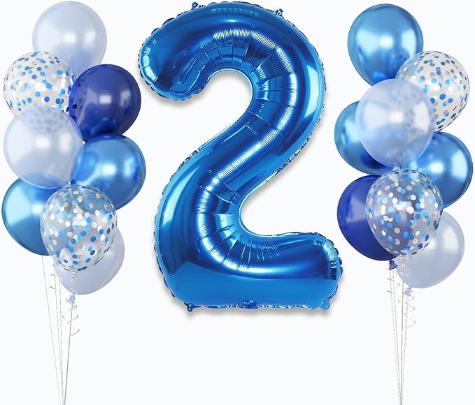 Foil Number Balloons by Lingqiang