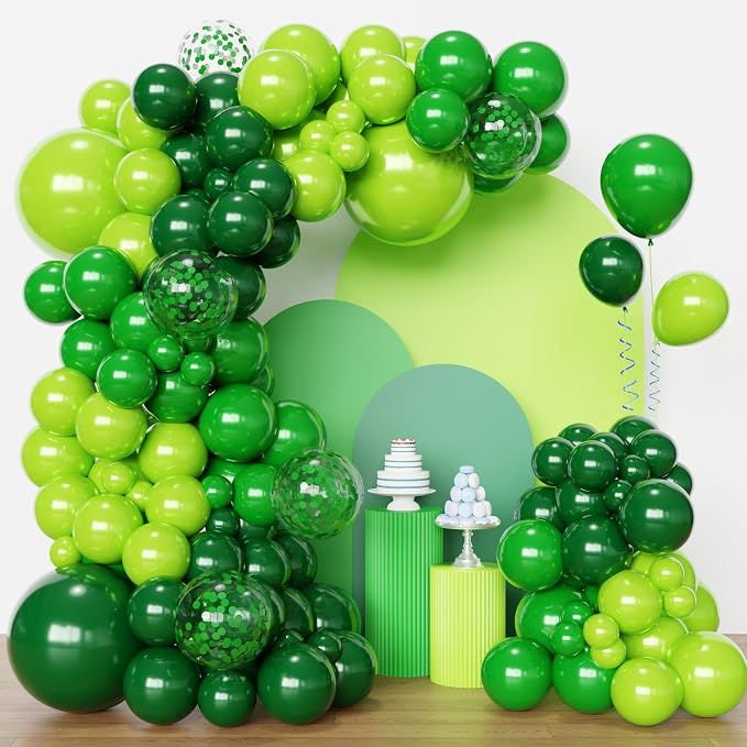 Green Balloon Arch Kit by Hiquaty