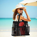 Large Mesh Shower Caddy Portable Tote,Quick Drying Bag for Travel,University Dorm,Camping,Beach,Gym,Swimming Pool,RV