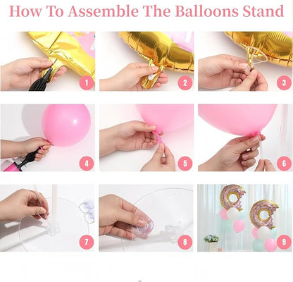 Donut Balloon Table Centerpiece Stand Kit 2 Sets - Image 6