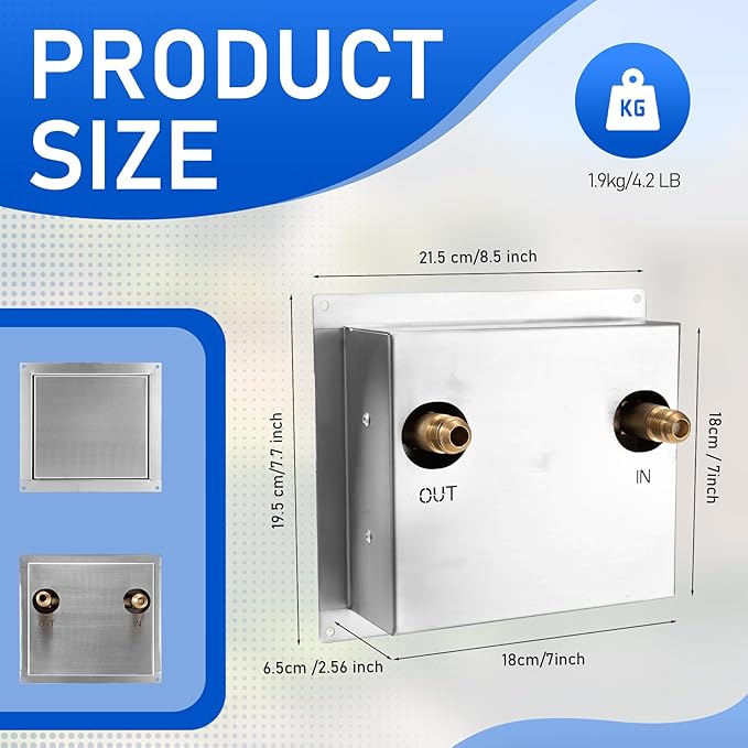 3 Hour Outdoor BBQ Island Shut-Off Timer - Propane & Natural Automatic Gas Timer, Ideal for Outdoor Kitchens and BBQ Setups