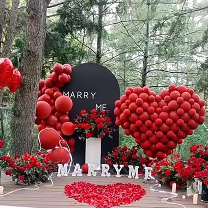 200pcs Red Balloons 5 Inch, Small Mini Latex Balloons - Image 6
