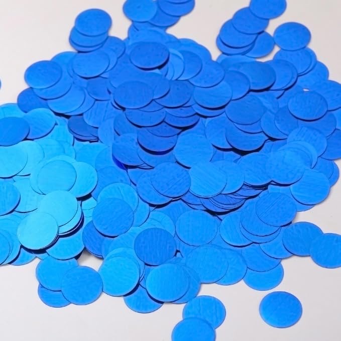 Blue Confetti Balloons - Image 4