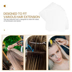 Insulation Hairpin Heat Shield Guards for Hair Extensions Scalp Protection Spacers Lightweight Glue Protector Tools for Salon and Home Use 4.33 Inch