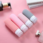 16 Pack Travel Bottles Set, TSA Approved Leak Proof Silicone Squeezable Containers for Toiletries, Refillable Travel Accessories for Conditioner, Shampoo, Lotion & Body Wash Accessories