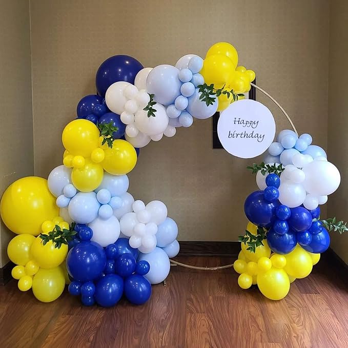FOTIOMRG 120pcs 5 inch Royal Blue Balloons | Birthday, Graduation, Baby Shower - Image 6