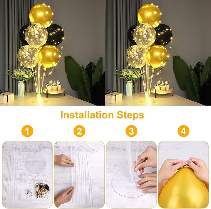 Ainiv 2 Set Table Balloon Stand Kit - Image 3