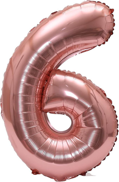YPSelected 32 Inch Large Foil Helium Number Balloon Birthday Wedding Party 0-9 by YPSelected