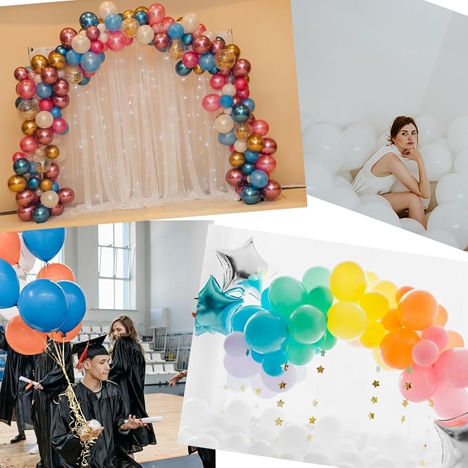200pcs Plastic Balloon Clips Ties - Image 6