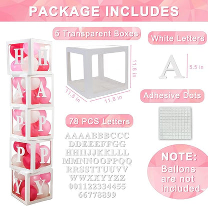 Ledido Transparent Balloon Boxes - Image 2