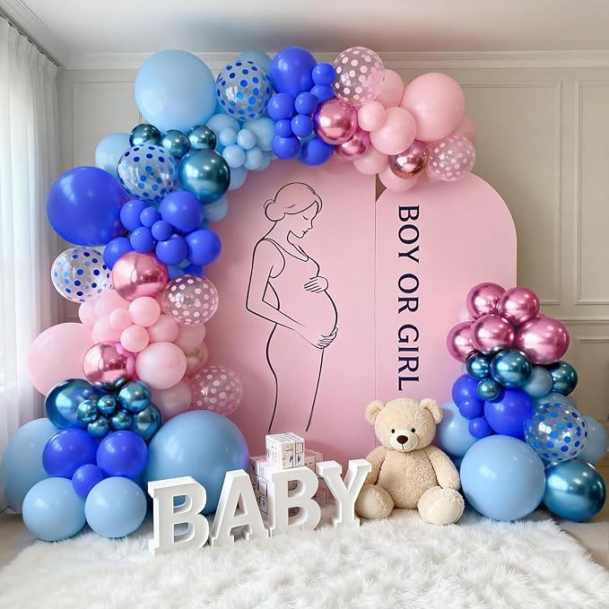 Gender Reveal Arch Kit, Different Size | Latex Balloons - Image 4