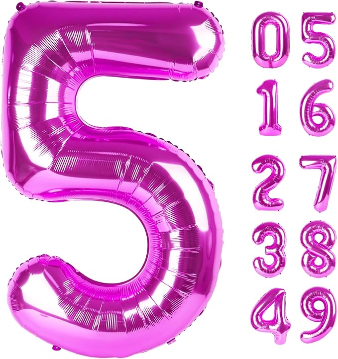 Rosy Purple 5 Balloon by IWERP