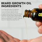 The Beard Club Beard Growth Kit - Derma Roller, Beard Growth Oil, Sandalwood Balm, Comb - Gift Set