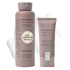 Jupiter Balancing Shampoo and Restoring Serum - Anti Dandruff Shampoo & Serum for Flaky, Itchy, Oily, & Dry Scalp - Nourishes Scalp, Reduces Breakage & Flakes - Color-Safe, Sulfate-Free, Paraben-Free