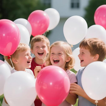 110pcs White Balloons 12 inch - Image 8