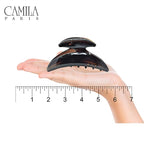 Camila Paris CP2615 French Hair Clip for Women with Thick or Long Curly Wavy Hair, Claw Clips Jaw, Durable Styling Big Claw for Thick Hairs, Strong Hold No Slip Grip, Made in France