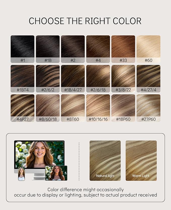 VINBAO Invisi Edge Tape in Human Hair Extensions Balayage Brown to Light Brown with Medium Blonde 14in 40g 20pcs Injected Tape in Real Human Hair 14inch #3/8/22