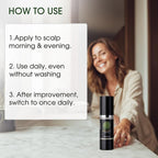 Kelp Vital Hair Growth Serum for Thinning Hair, Daily Scalp Care, Plant-Based Ingredients, Lightweight Non-Greasy, Follicle-Nourishing, Hair Thickening Treatment For Women & Men, 30 mL Airless Pump