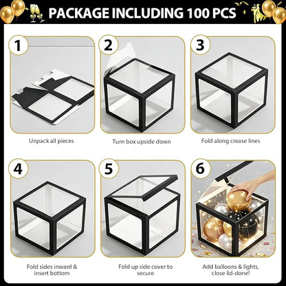 100Pcs Prom 2026 Balloon Boxes Decorations - Image 4