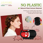Italian Designer Original Mini Hair Claw Clips for Women - Gothic Hair Accessories-Pill, Nonslip Plant-Based Acetate, Gift Box, Daily/Party