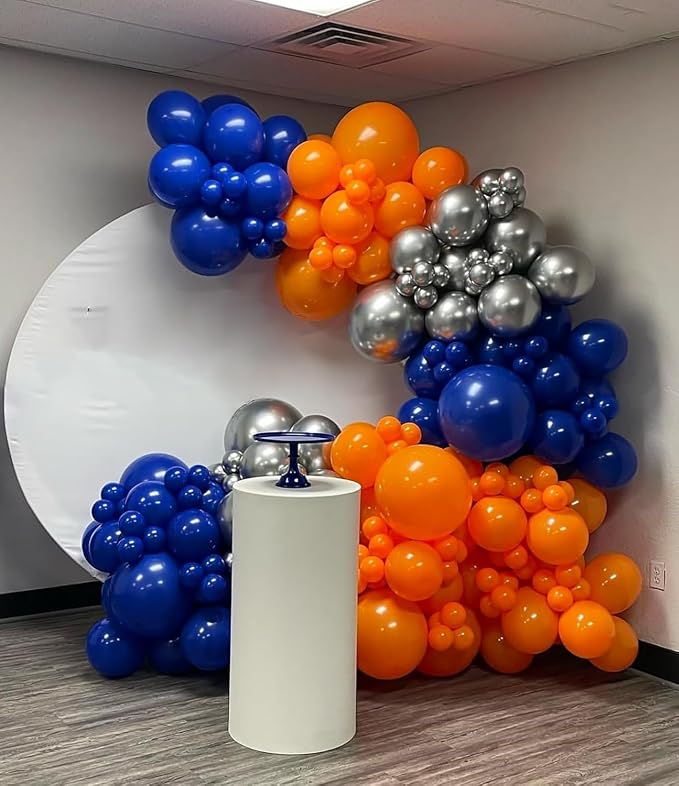 BAUANOOY 100pcs Royal Blue Balloons 12 inch, Baby Shower, Birthday Party - Image 5