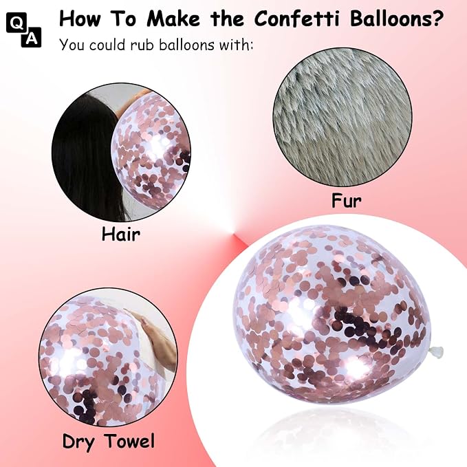 60PCS Pink and White Balloons, 12Inch Baby Light Pink White Party Balloon Set - Image 6