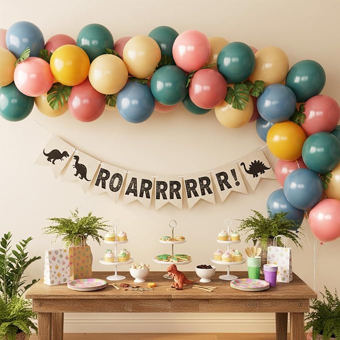 RUBFAC Boho Rainbow Balloons 120pcs 12 Inches Assorted Color Latex Balloons - Image 2