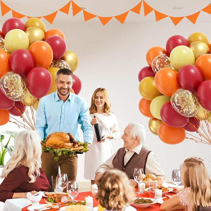 60pcs 12inch Fall Thanksgiving Balloons - Image 6