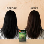 Reshma Beauty 30 Minute Henna Hair Color Infused with Organic Henna Lawsonia Inermis 100% Gray Coverage for Soft, Shiny Hair, Plant-Based Hair Dye—1.05 oz Pack of 1 (Dark Brown)