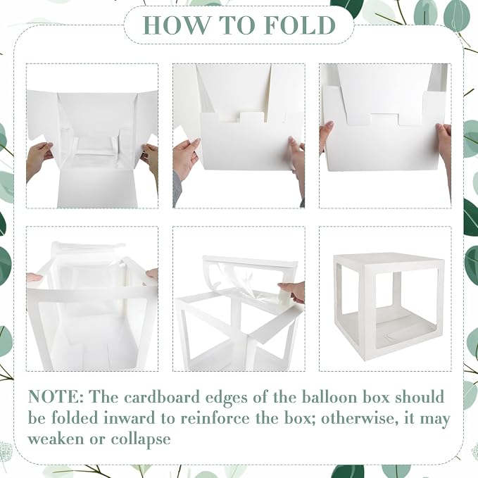 14 Pcs Transparent Balloon Boxes - Image 3