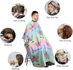 Barber Cape Waterproof Lining Anti Static Design for Salons/Home Use