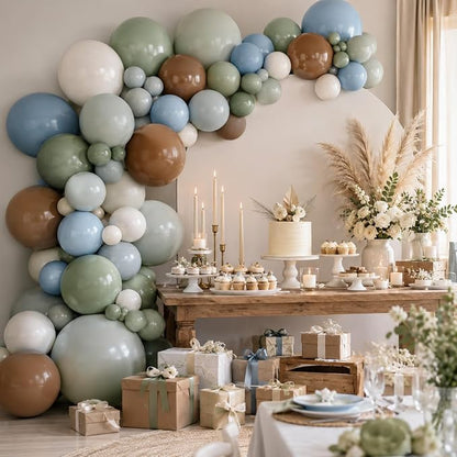 Dinosaur Balloons, for Woodland Safari Jungle Forest Wild Dino Boho Baby Shower - Image 6