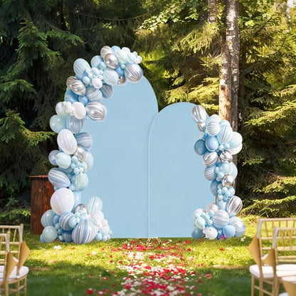 Wedding Arch Backdrop Stand Set of 2 - Image 3