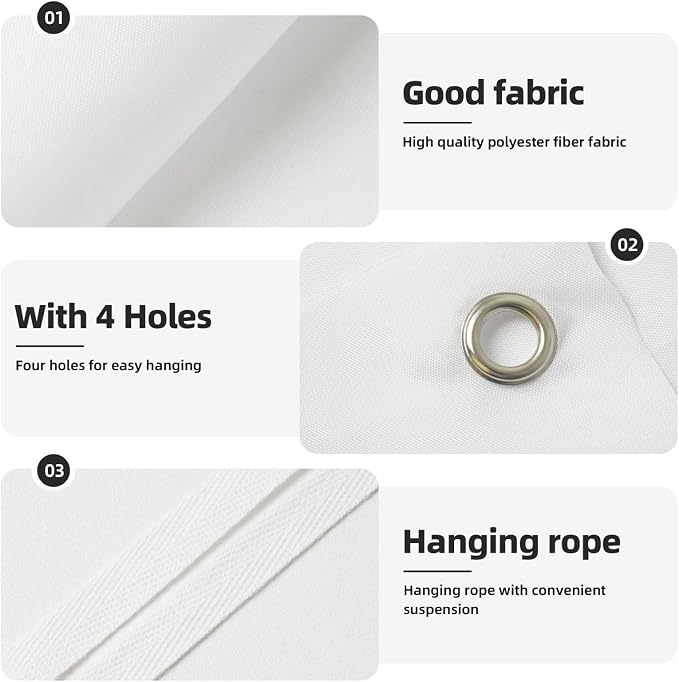 Custom Door Cover Banner, Pictures Text Logo, 35.4x72.8 Inch, Indoor Outdoor - Image 4