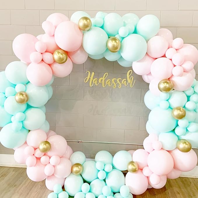Voircoloria 66pcs Mint Green Pastel Green Latex Party Balloons, 12inch | - Image 4