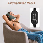 Comfytemp Face Heating Pad for TMJ Relief, Heated Face Mask with 3 Heat and Time Settings, USB Electric Wearable Heating Pad for Face Jaw Chin Wisdom Teeth, Oral and Facial Surgery