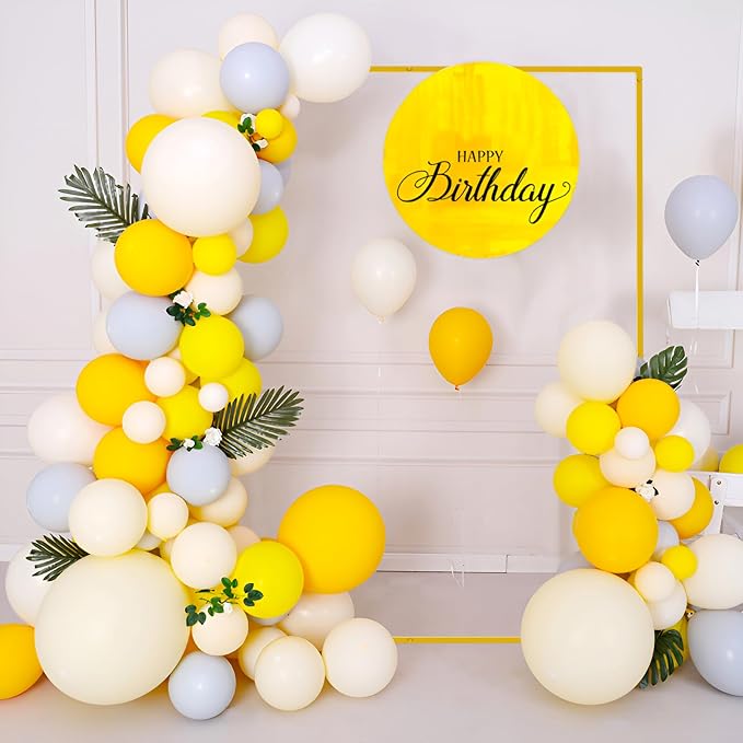 Asee'm 6.6FTx5.2FT Gold Wedding Arch Backdrop Stand Square Metal | Rectangular - Image 5